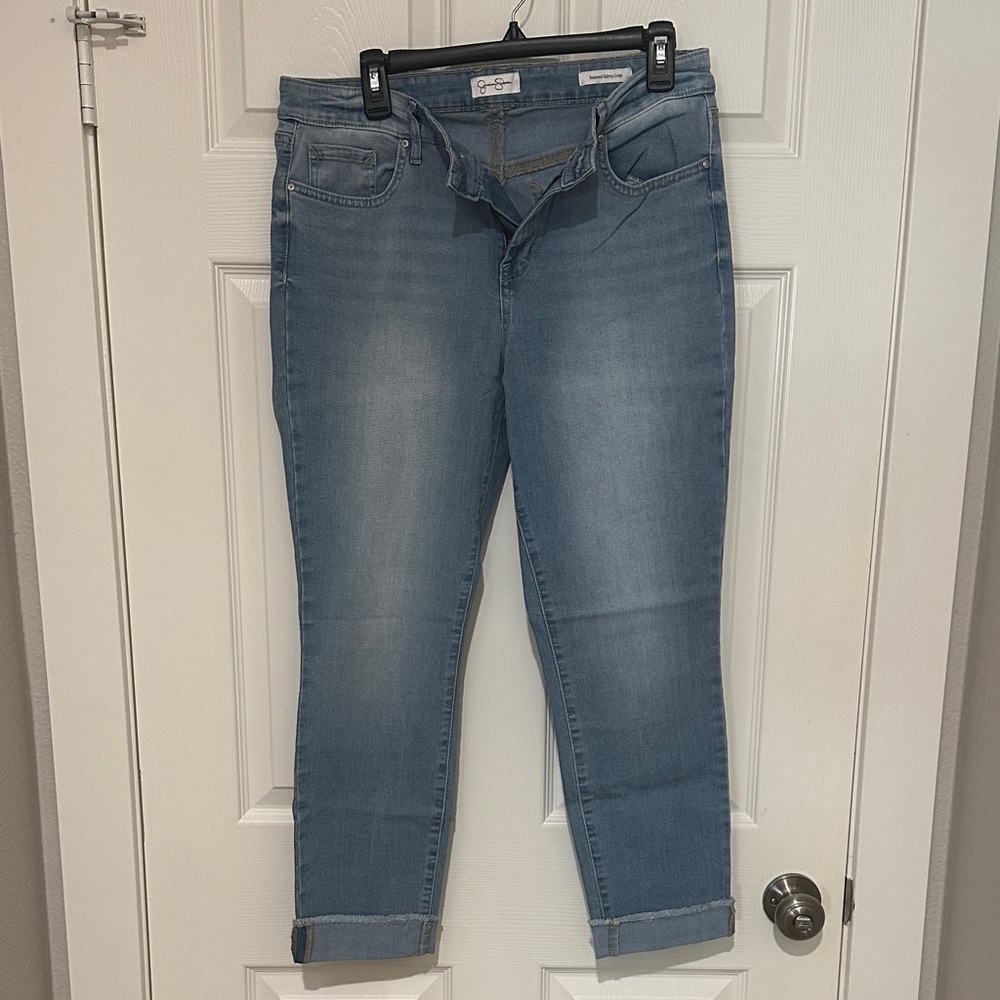 Jessica Simpson Light Blue Ankle Jeans
